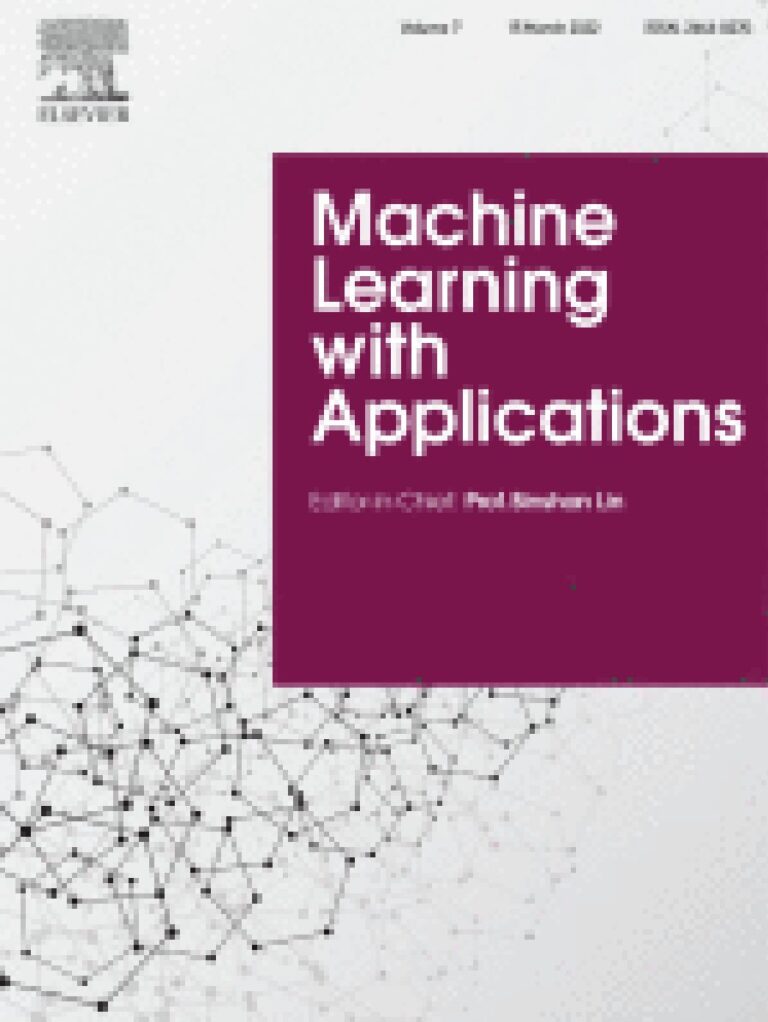 Machine Learning with Applications journal cover